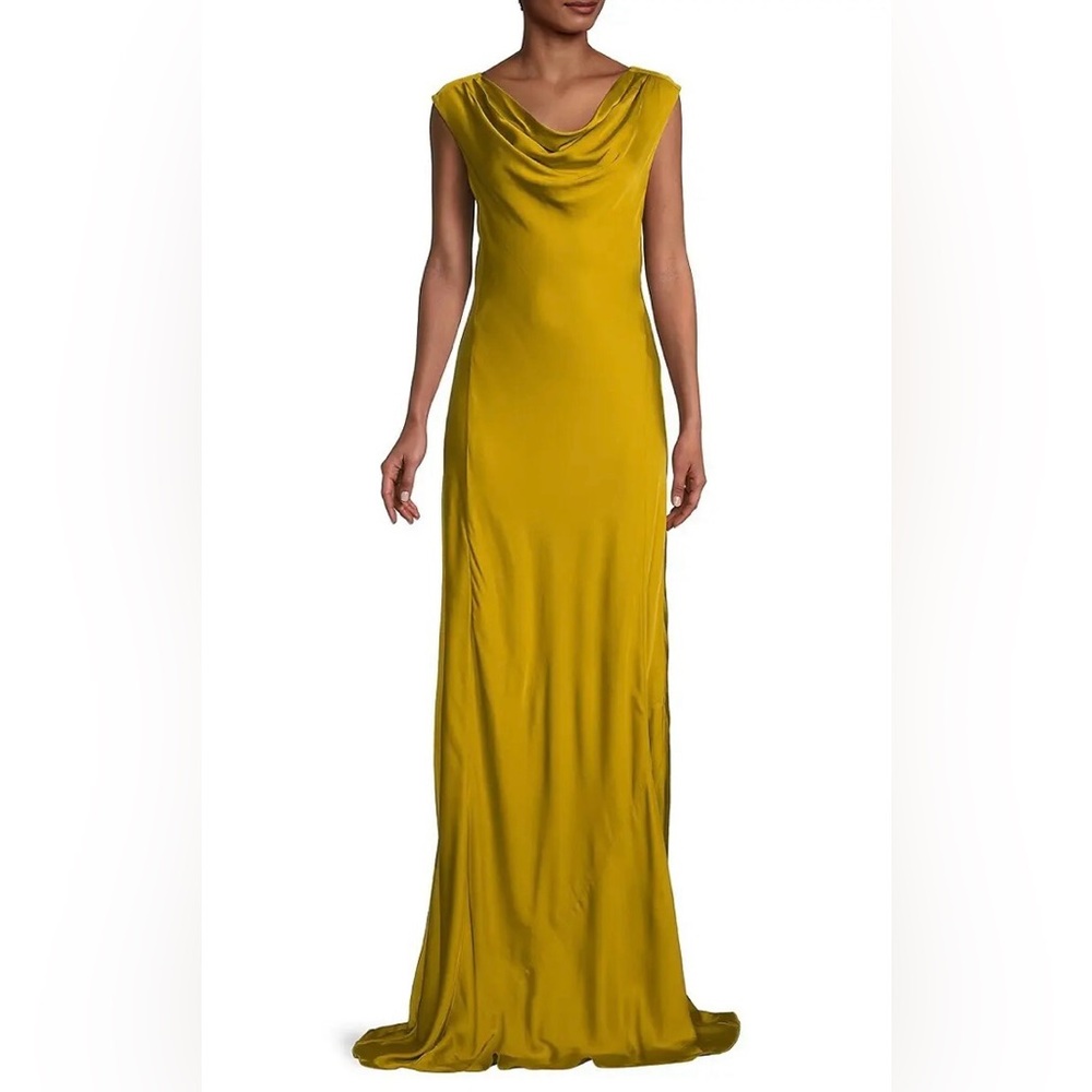 Donna Karan New York's Draped Charmeus Bias Gown